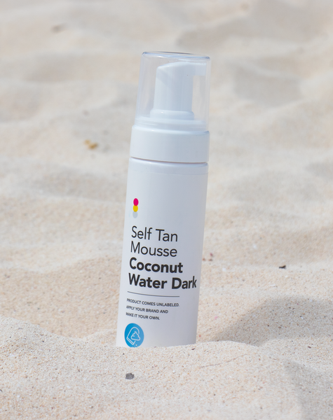 Self Tan Mousse - Coconut Water Dark: Sample