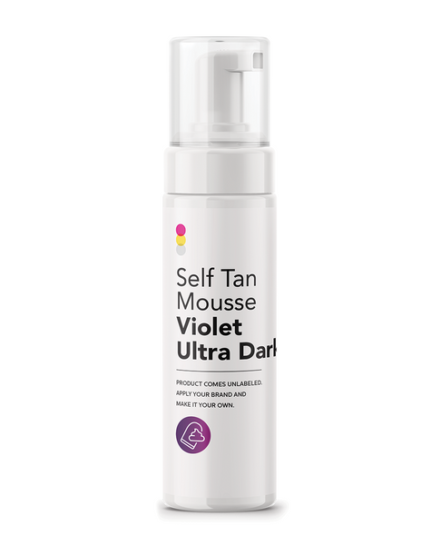 Self Tan Mousse Violet Ultra Dark: Sample