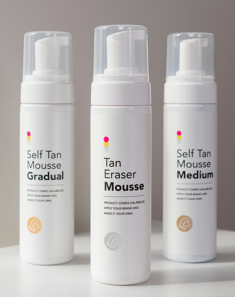 Tan Eraser Mousse: Sample